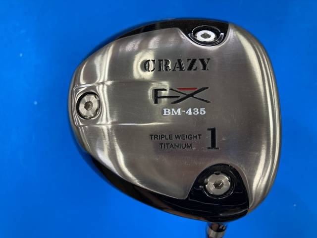 中古 CRAZY FX BM-435 ドライバードライバー ゴルフ用品
