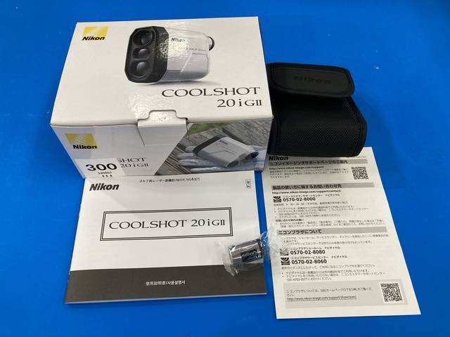 中古 Nikon COOLSHOT 20i G II距離測定器 ゴルフ用品
