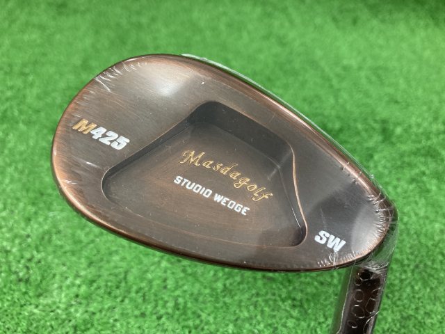 中古ゴルフ STUDIO WEDGE M425(グース) 銅メッキ SW 60°の写真