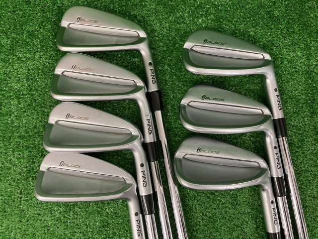 中古ゴルフ PING アイアンセットの写真