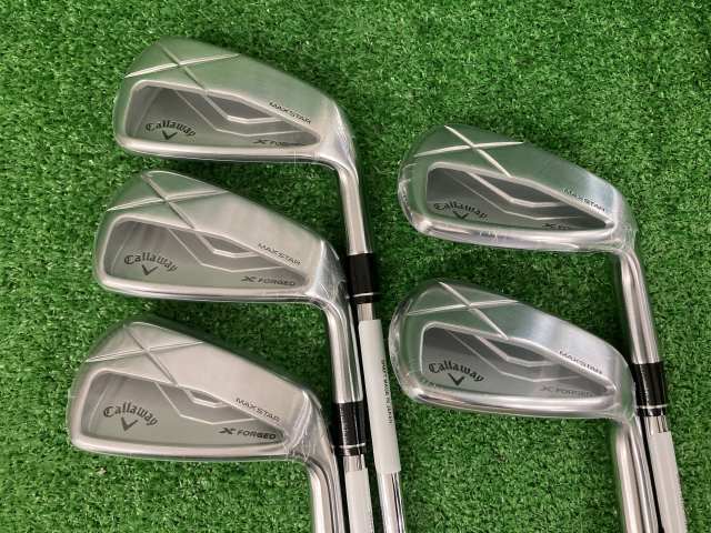 中古ゴルフ X-FORGED MAX STAR 5本の写真