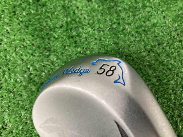 中古 Dolphin Wedge DW-118 58°ウェッジ ゴルフ用品