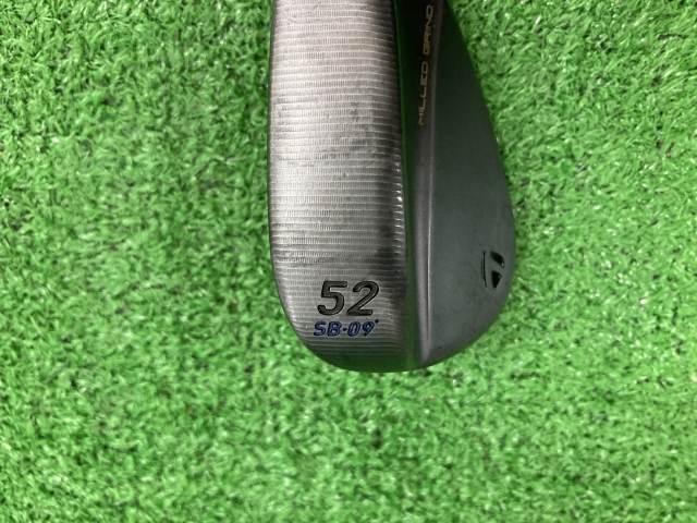 中古 MILLED GRIND3 Black 52SB-09 52°ウェッジ ゴルフ用品
