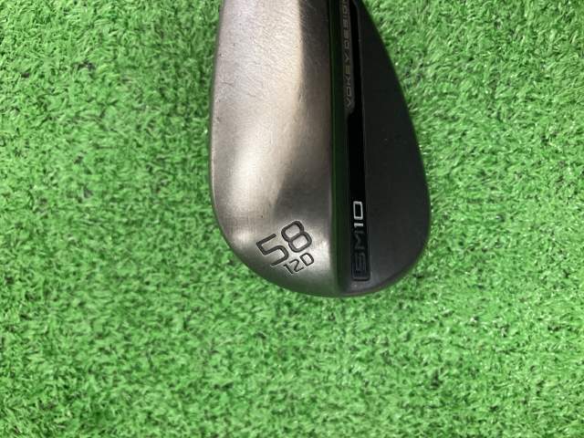中古 ボーケイSM10 Jet Black 58-12D 58°ウェッジ ゴルフ用品