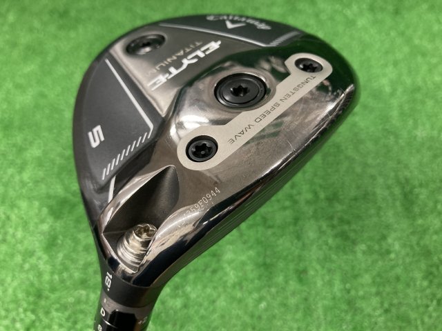 中古 ELYTE TITANIUM 5W 18°フェアウェイウッド ゴルフ用品