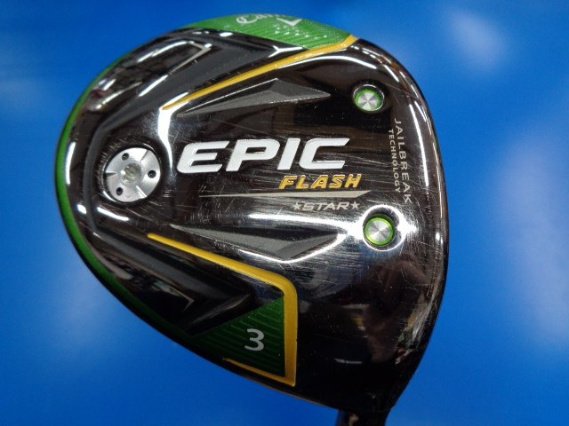 中古ゴルフ EPIC FLASH STAR 3W 15°の写真