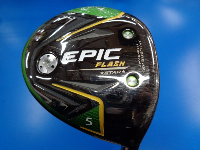 中古ゴルフ EPIC FLASH STAR 5W 18°の写真
