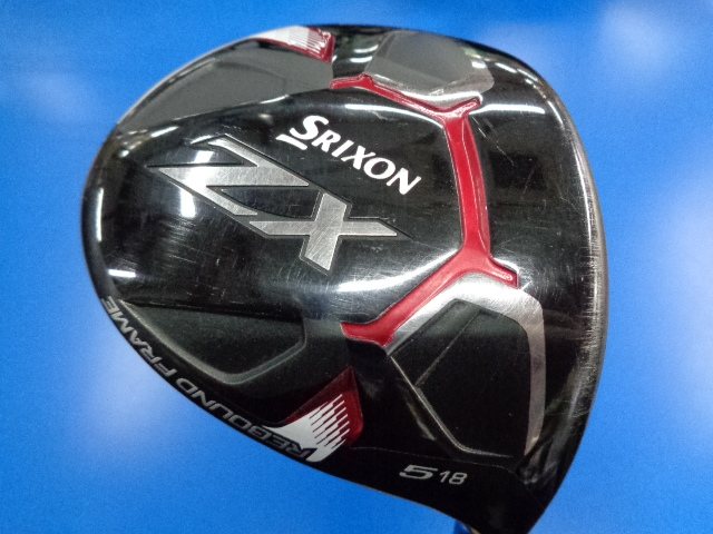中古ゴルフ スリクソンZX 5W 18°の写真