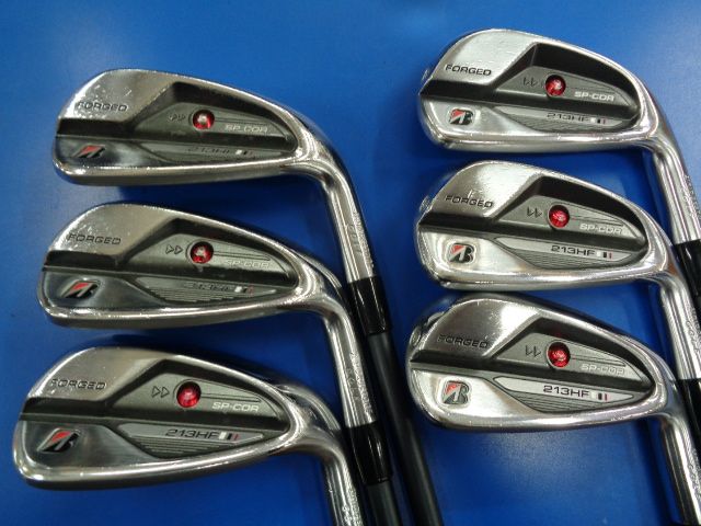 格安　ブリヂストン 213hf アイアンセット　6本 BRIDGESTONE ブリヂストン 中古アイアンセット 213HF 6本の商品