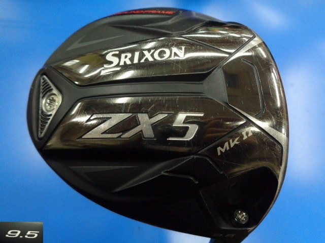 中古ゴルフ スリクソンZX5 Mk II 9.5°の写真