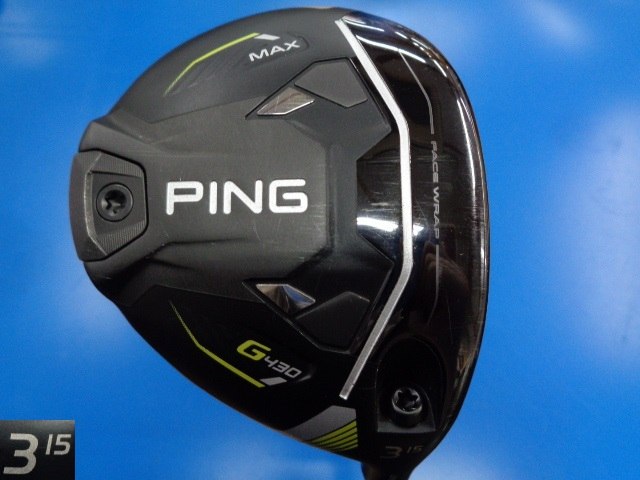 お礼や感謝伝えるプチギフト G430 中古フェアウェイウッド ピン PING MAX 15°の商品詳細 3W クラブ