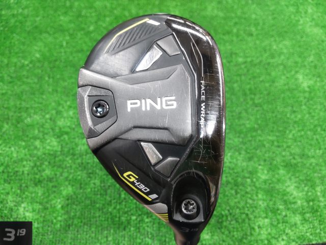 PING ピン 中古ユーティリティ G430 HYBRID #3 19°の商品詳細