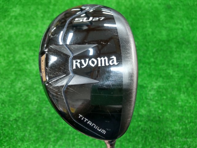 新品・保管品 RYOMA 7U 34° Ryoma リョーマ 中古ユーティリティ RYOMA U Black 5U 27°の商品
