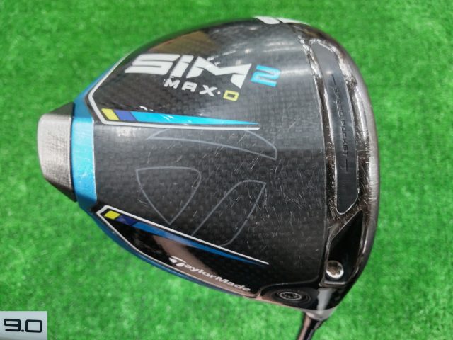 テーラーメイド SIM2 ドライバー 9.0度 シャフト ヘッドカバー付き テーラーメイドSIM2 MAXヘッド9.0°ヘッドカバー付き