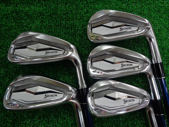 中古ゴルフ スリクソンZX5 5本の写真