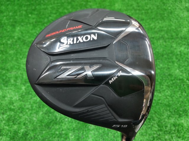 DUNLOP ダンロップ 中古フェアウェイウッド スリクソンZX Mk II 5W 18