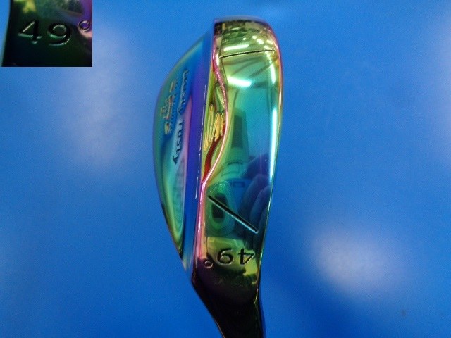 cobra ウェッジ trusty rusty 2012 レインボーIP加工 49°