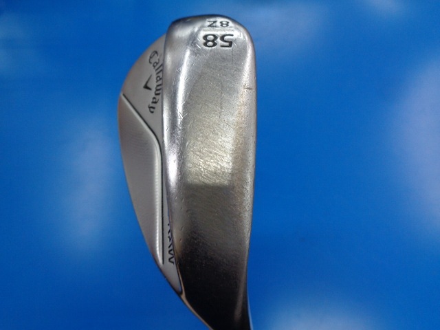 Callaway ウェッジ JAWS RAW CHROME 58-8Z 58°
