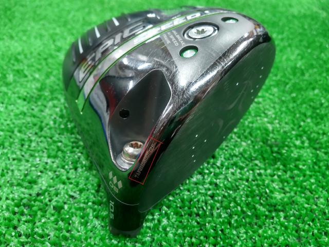 Callaway ドライバー EPIC SPEED ◆◆◆ DS 10.5°