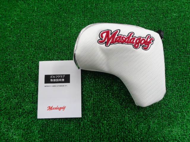 中古 STUDIO-1 ブラックオキサイド仕上げ ブレードライン彫刻パター ゴルフ用品