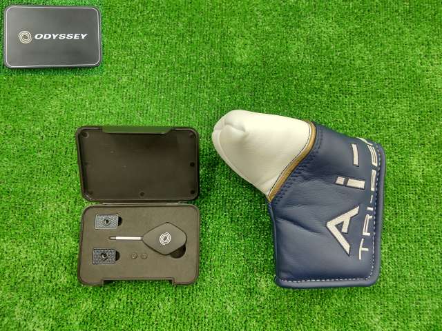 中古 Ai-ONE MILLED TRI-BEAM DW Tパター ゴルフ用品