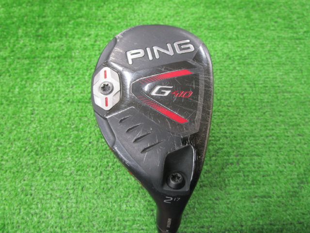 PING - PING G410ハイブリッド　U2 17° Alta Flex S 中古】PING G410 ハイブリッド UT #2 17° ALTA J CB RED Flex R