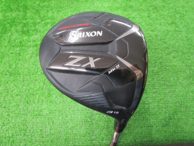 中古ゴルフ スリクソンZX Mk II 3W 15°の写真