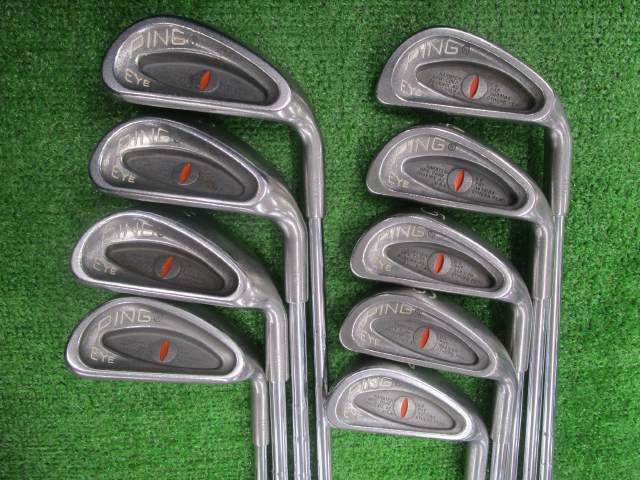 中古ゴルフ PING アイアンセットの写真