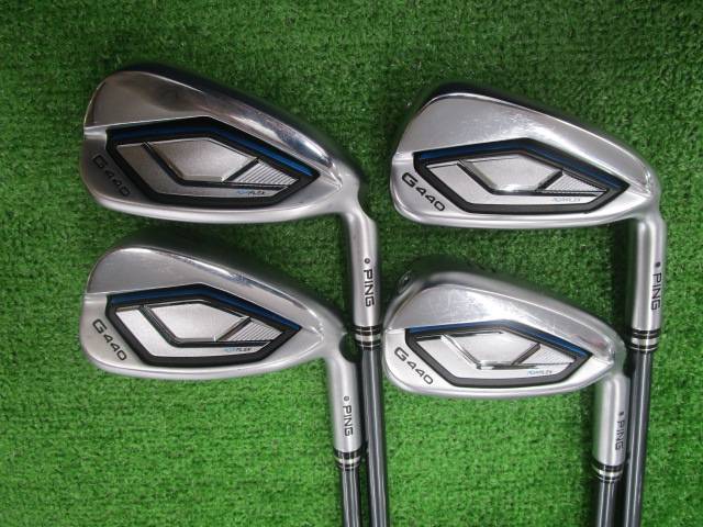 中古ゴルフ PING アイアンセットの写真