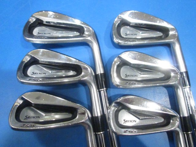 中古ゴルフ スリクソンZ585 6本の写真