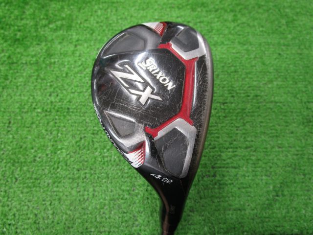 中古ゴルフ スリクソンZX HYBRID #4 22°の写真