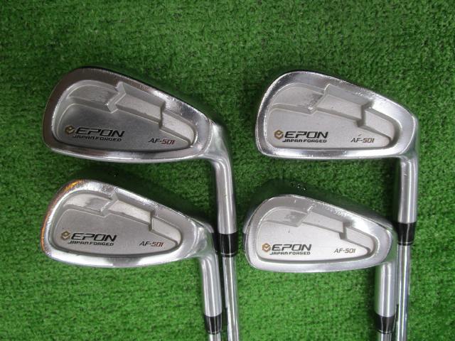 中古ゴルフ EPON アイアンセットの写真