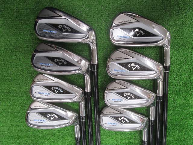 中古ゴルフ PARADYM Ai SMOKE MAX FAST 8本の写真