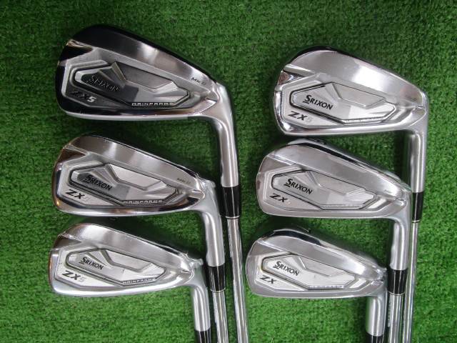 ダンロップ スリクソン アイアンセット ZX5 SRIXON ZX5 6S フレックスS 中古 Cランク ダンロップ スリクソン アイアンセット ZX5 SRIXON ZX5 6S フレックスS