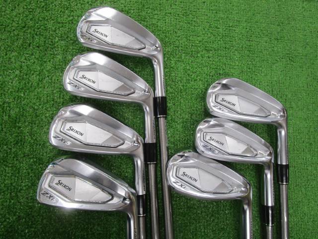 中古ゴルフ スリクソンZXi5 7本の写真