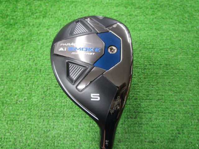 中古ゴルフ PARADYM Ai SMOKE MAX FAST UT 5H 24°の写真