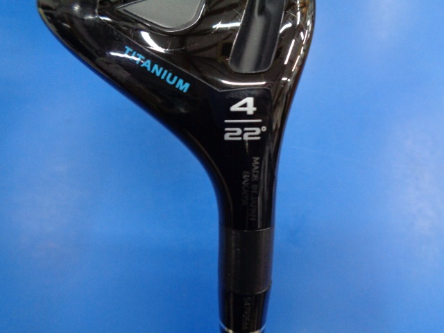 本間ゴルフ ユーティリティ BERES NX UT Ti4U 22°