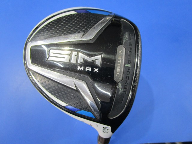 TaylorMade テーラーメイド 中古フェアウェイウッド SIM MAX 5W
