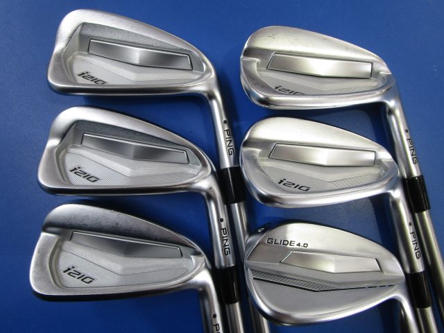 中古ゴルフ i210 6本の写真