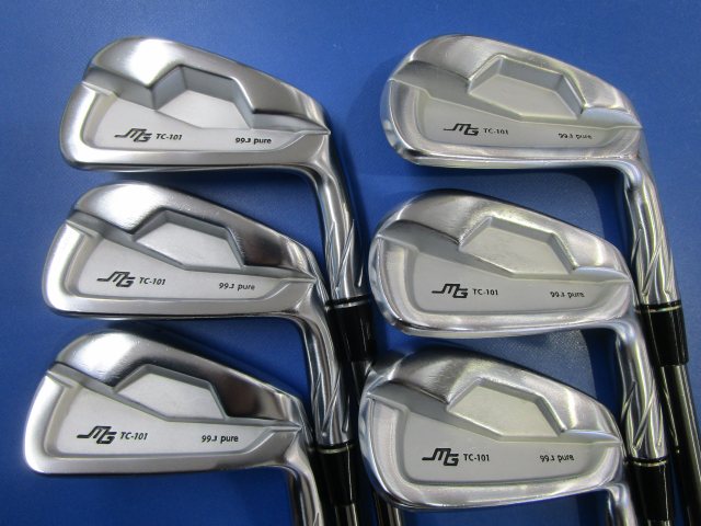 中古ゴルフ 三浦技研 アイアンセットの写真