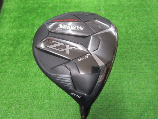中古ゴルフ スリクソンZX Mk II 5W 18°の写真