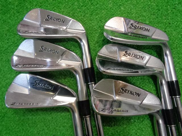 中古ゴルフ スリクソンZ FORGED II 6本の写真
