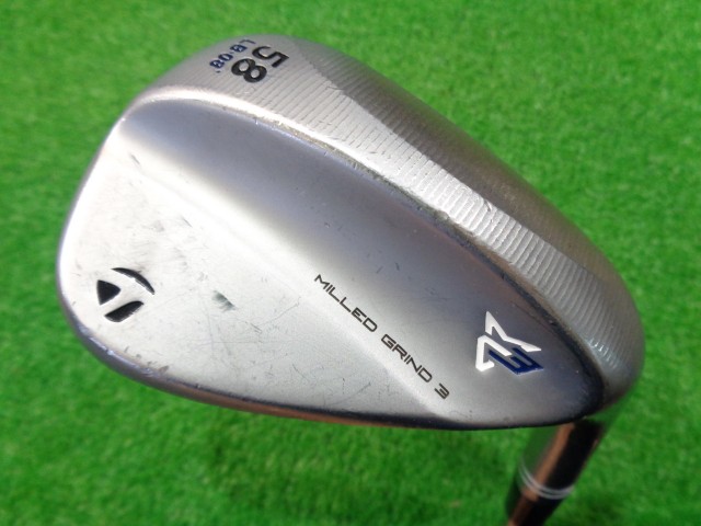 中古ゴルフ MILLED GRIND3 Chrome 58LB-08 58°の写真
