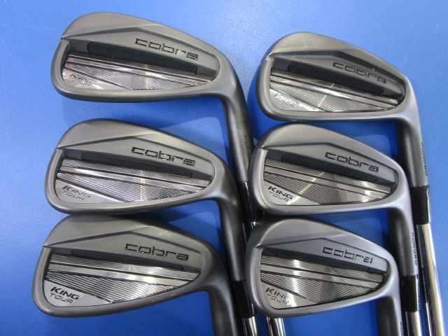 中古ゴルフ cobra アイアンセットの写真
