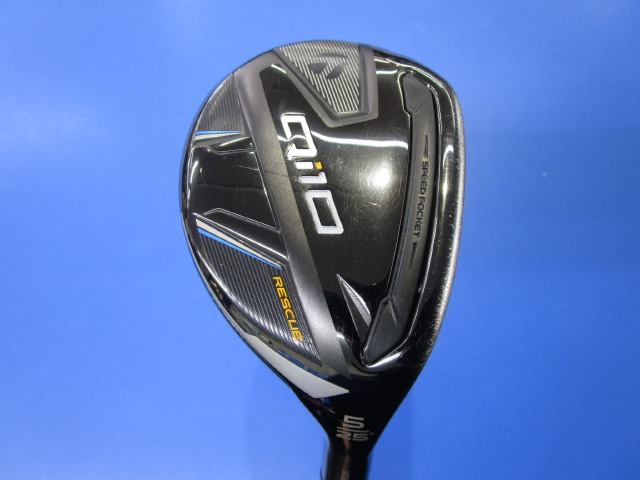未使用 テーラーメイド Qi10 RESCUE 5U 25° TaylorMade テーラーメイド 中古ユーティリティ Qi10 RESCUE #5