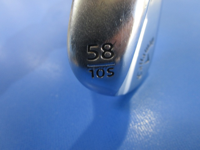 中古 JAWS Chrome 58S-10 58°ウェッジ ゴルフ用品