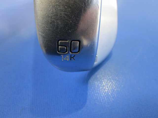 中古 ボーケイSM9ツアークローム60-14K 60°ウェッジ ゴルフ用品