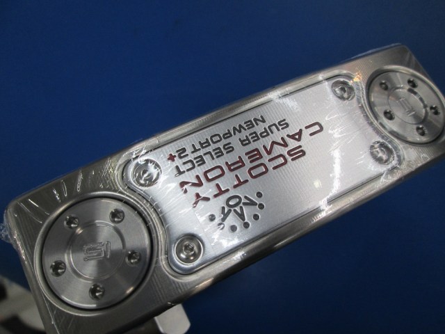 中古 SUPER SELECT NEWPORT2+パター ゴルフ用品