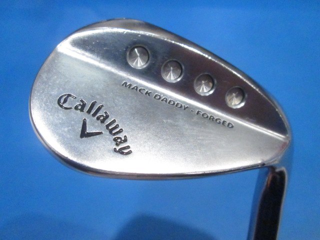 中古ゴルフ MACK DADDY FORGED 2018 クロム 52-10 52°の写真