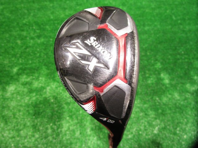 中古ゴルフ スリクソンZX HYBRID #4 22°の写真